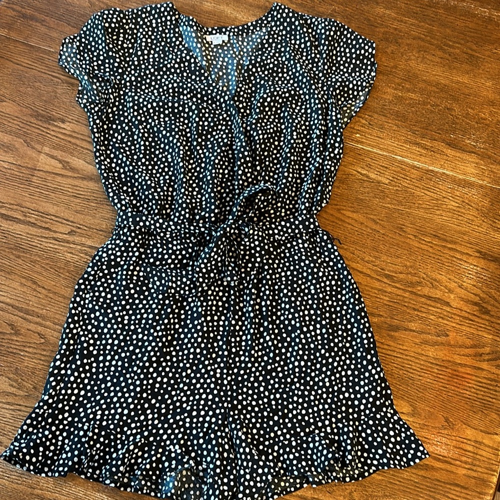 Loft polka dot short suit